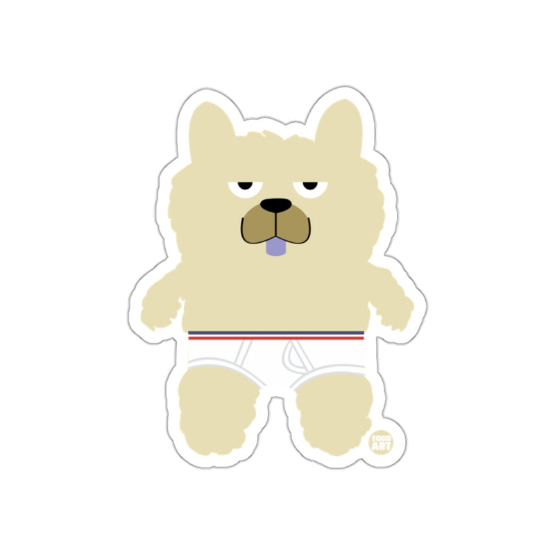 Load image into Gallery viewer, Cute Cartoon Dog in Underwear Sticker for Kids
