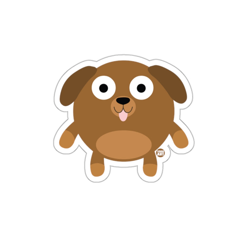 Load image into Gallery viewer, Cute Cartoon Chubby Puppy with Tongue Out Sticker
