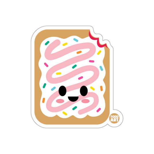 Happy Frosted Dessert with Sprinkles Sticker