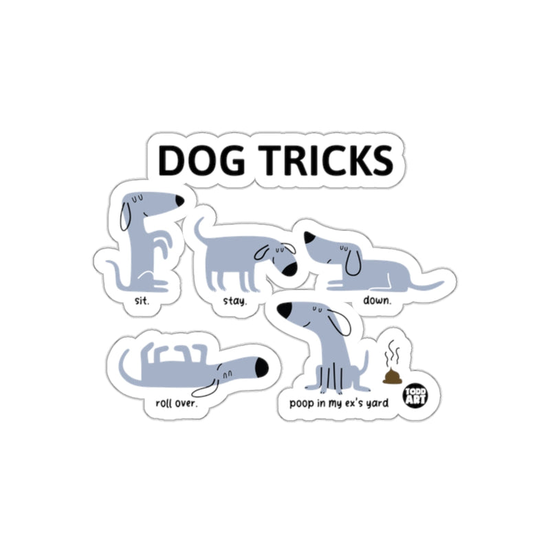 Load image into Gallery viewer, Funny Dog Tricks Sticker With Hilarious Instructions
