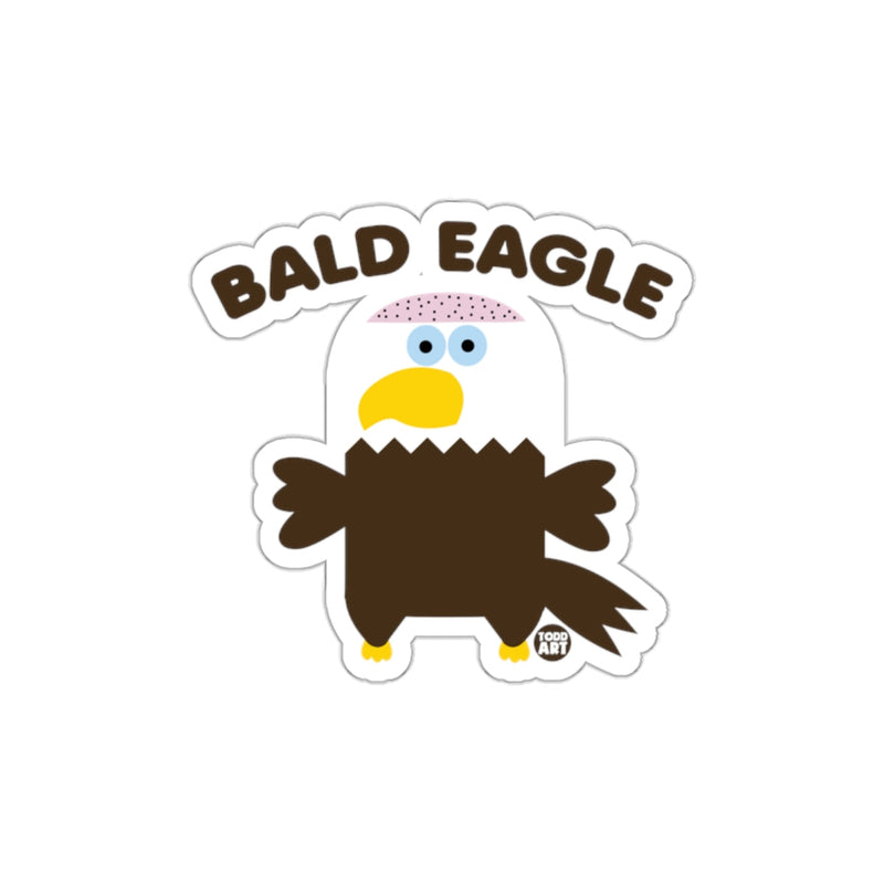 Load image into Gallery viewer, Bald Eagle Cartoon Sticker for Kids and Adults
