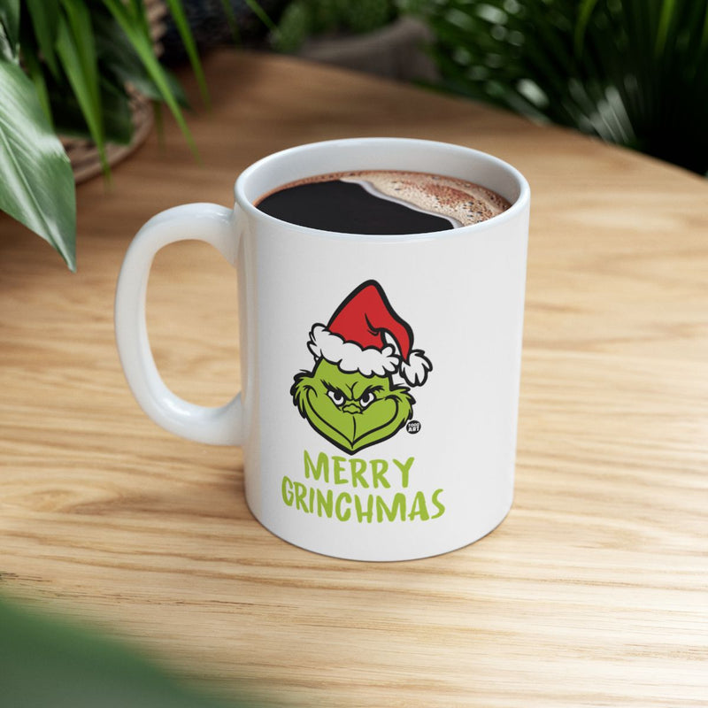 Load image into Gallery viewer, Merry Grinchmas Festive Coffee Mug for Holiday Cheer
