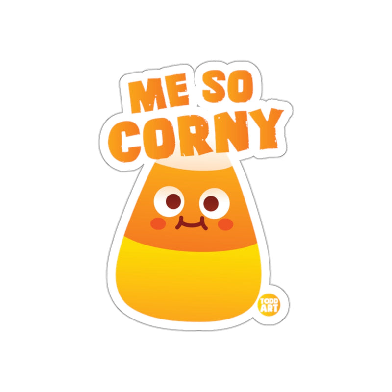 Load image into Gallery viewer, Me So Corny Halloween Sticker Funny Character
