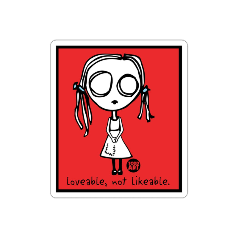 Load image into Gallery viewer, Loveable Not Likeable Cute Character Illustration
