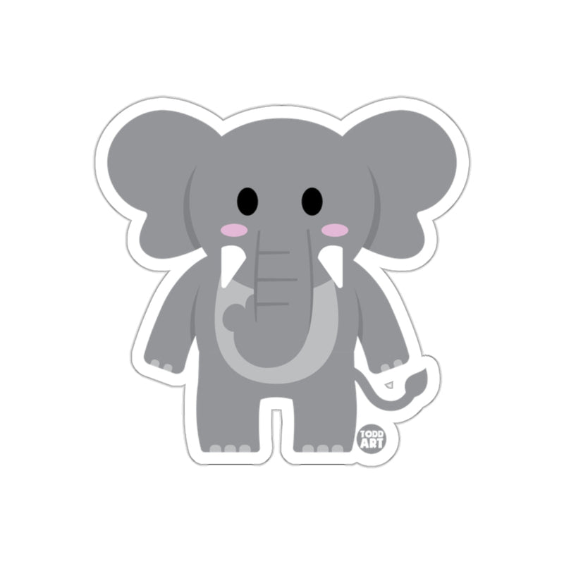 Load image into Gallery viewer, Adorable Cartoon Elephant Design Sticker Product
