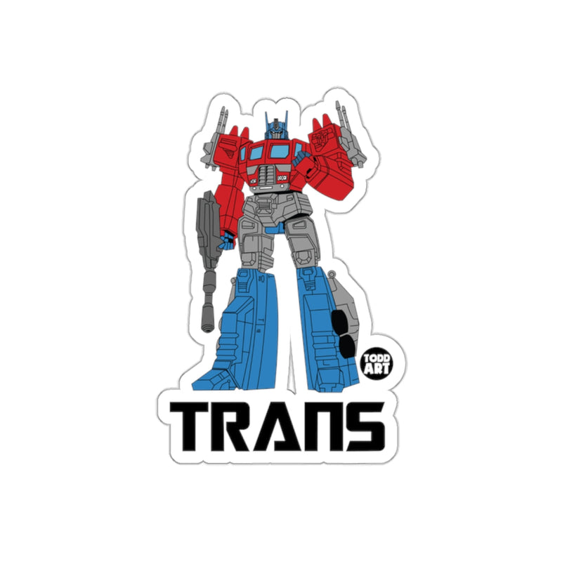 Load image into Gallery viewer, TRANS Robotic Character Todd Art Sticker
