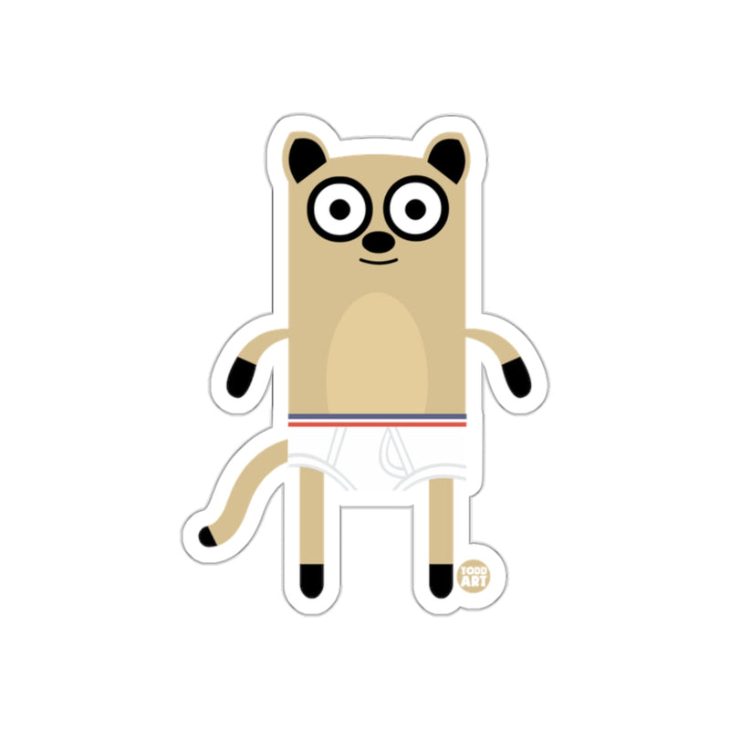 Load image into Gallery viewer, Funny Cartoon Character with Big Eyes Sticker
