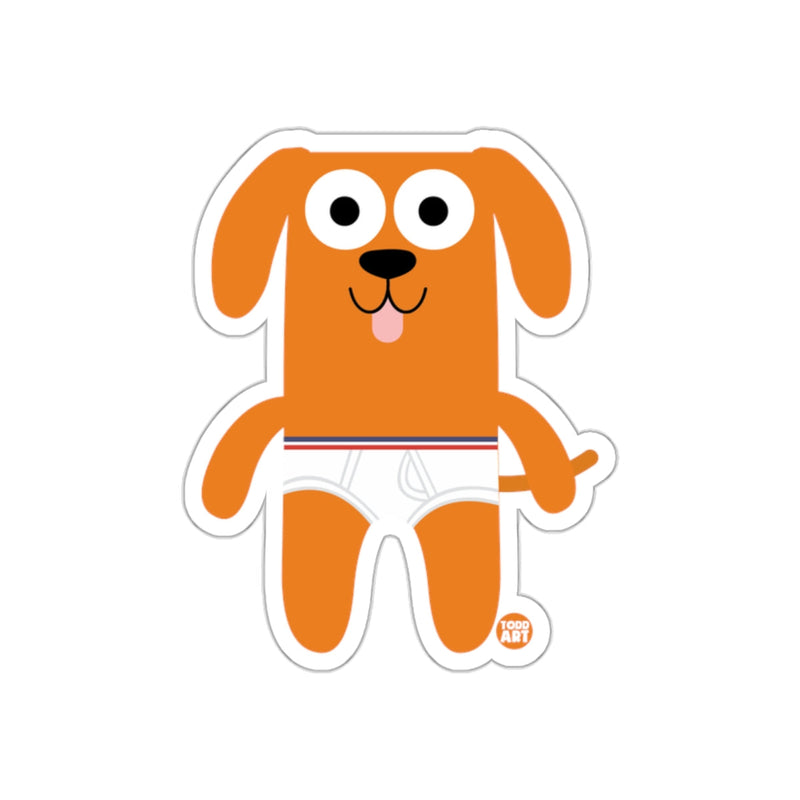 Load image into Gallery viewer, Cute Orange Dog Cartoon Character Sticker for Fun
