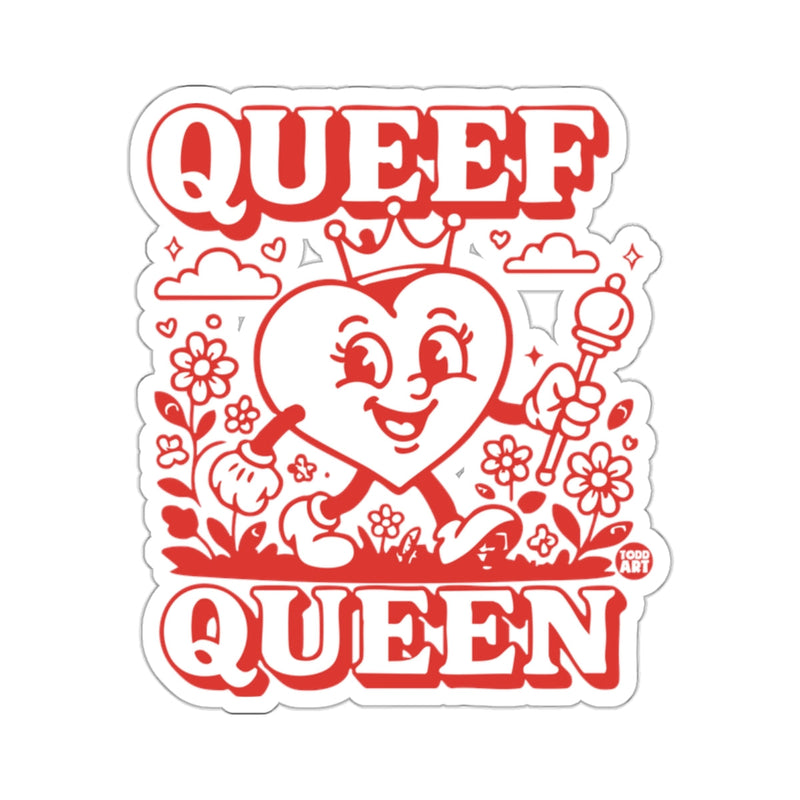 Load image into Gallery viewer, QUEEF QUEEN Heart Character Crown Scepter Flowers 
