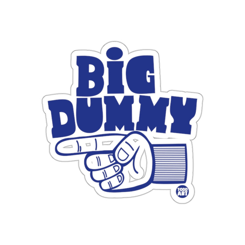 Load image into Gallery viewer, Big Dummy with Pointing Hand Graphic Sticker
