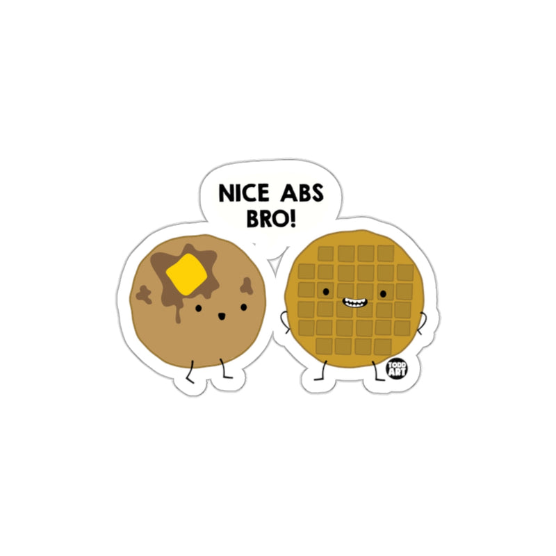 Load image into Gallery viewer, Cute Pancake and Waffle Sticker with Funny Text
