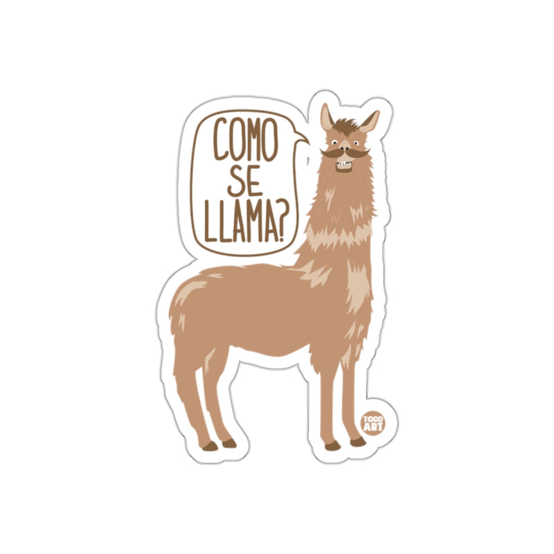 Load image into Gallery viewer, Unique Como Se Llama Llama Design Sticker
