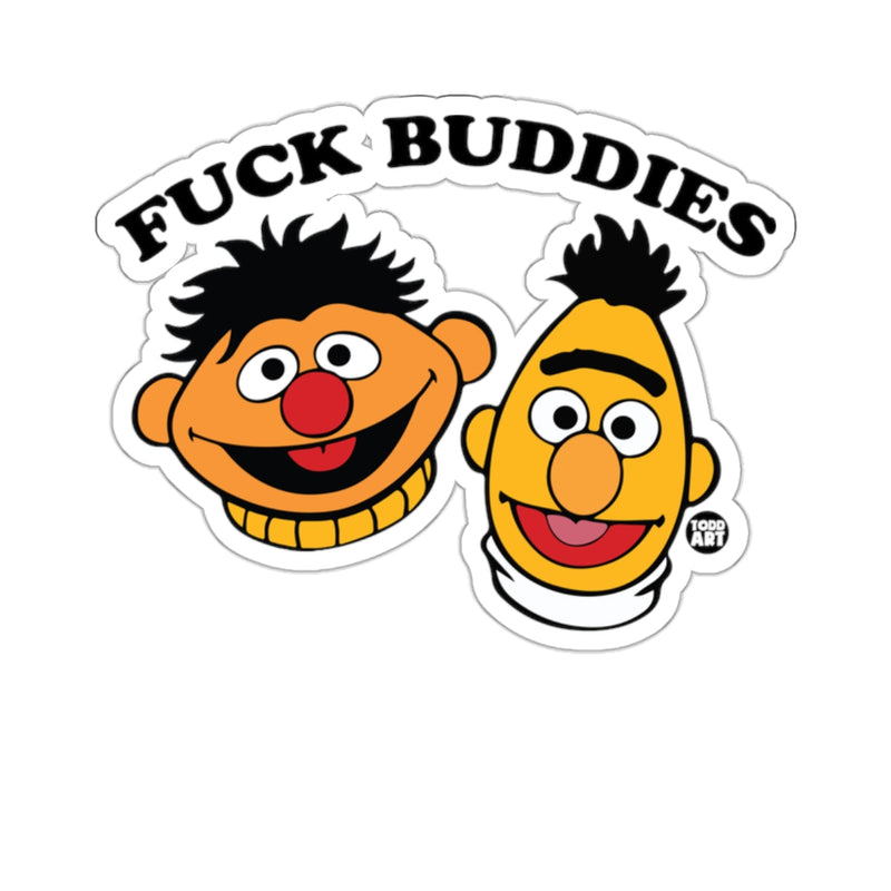 Load image into Gallery viewer, FUCK BUDDIES Ernie Bert Cartoon Funny Sticker 
