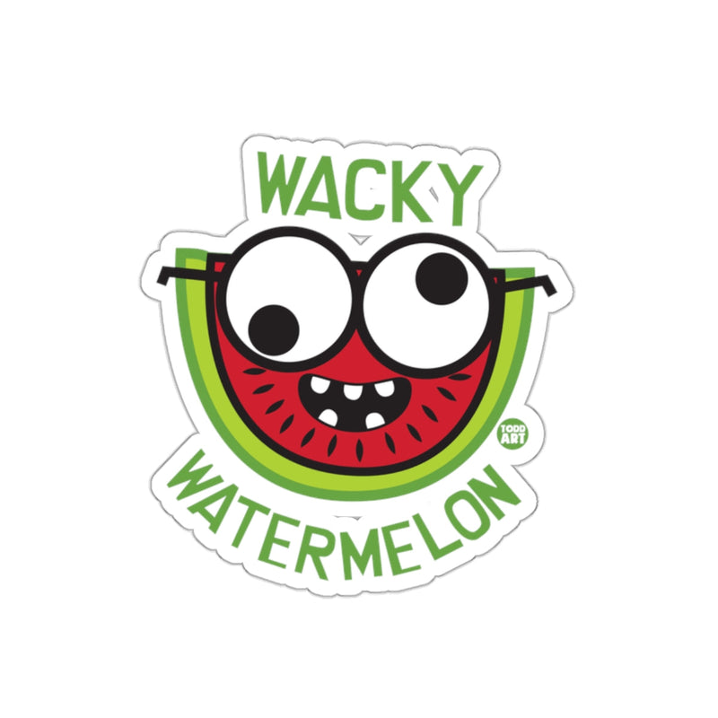 Load image into Gallery viewer, Wacky Watermelon Cartoon Character Sticker
