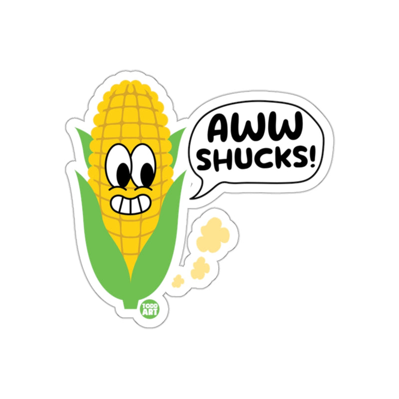 Load image into Gallery viewer, Aww Shucks Corn Sticker Fun Illustrated Sticker
