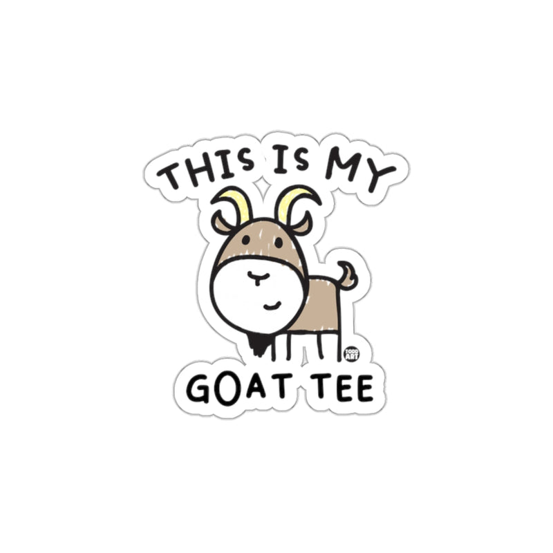 Load image into Gallery viewer, This Is My Goat Tee Cute Goat Drawing Graphic Tee
