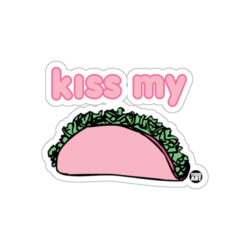 Load image into Gallery viewer, Kiss My Taco Graphic Design Sticker
