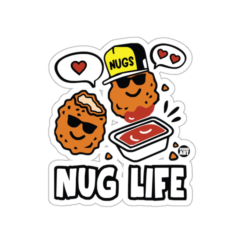 Load image into Gallery viewer, Cute Nug Life Cartoon Food Sticker Decal Art
