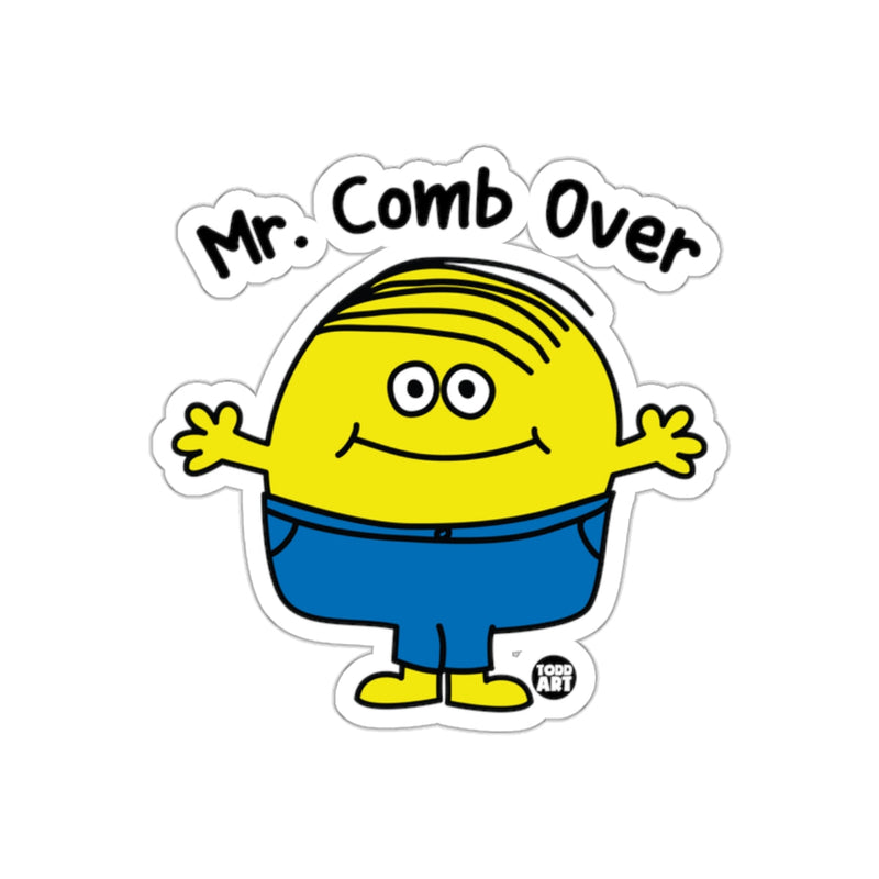 Load image into Gallery viewer, Mr. Comb Over Cartoon Character Sticker
