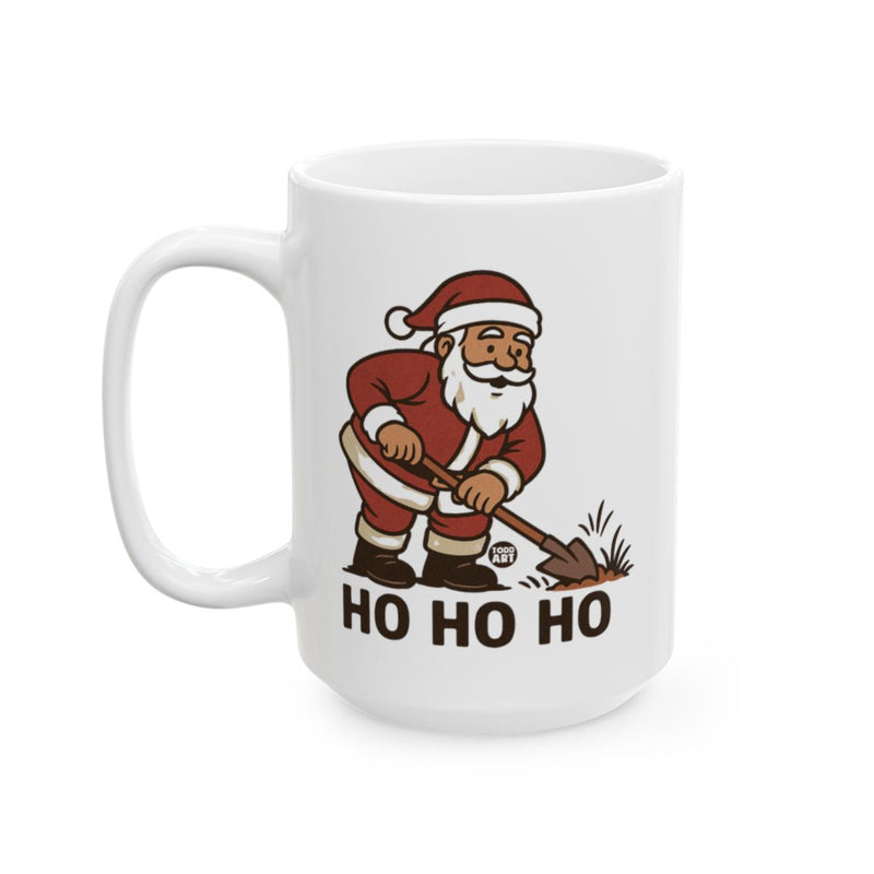 Load image into Gallery viewer, Ho Ho Ho Santa Mug with Holiday Design
