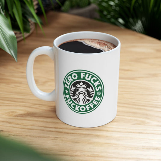 Zero Fucks Funny Coffee Mug for Office Professionals
