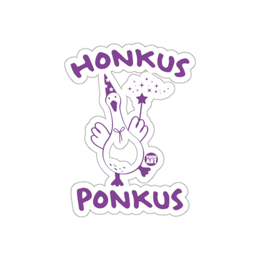 Wizard Goose with Magic Wand Sticker