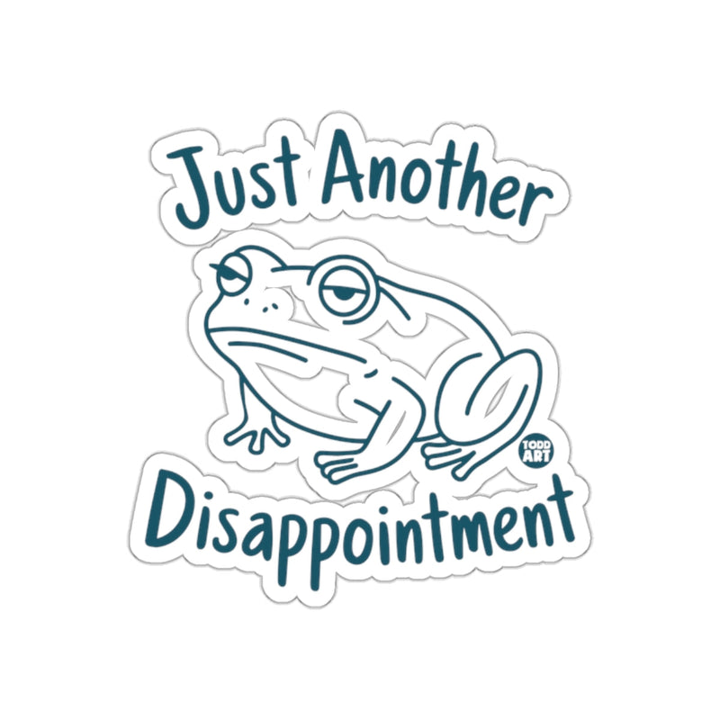 Load image into Gallery viewer, Just Another Disappointment Frog Sticker
