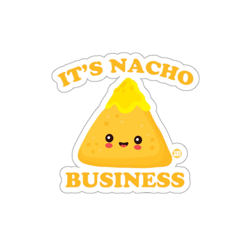 Load image into Gallery viewer, Cute Nacho Cheese It's Nacho Business Sticker
