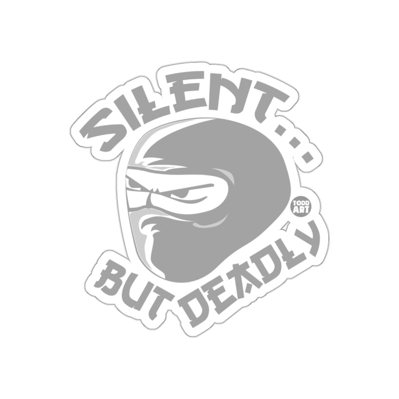 Load image into Gallery viewer, Silent But Deadly Graphic Sticker
