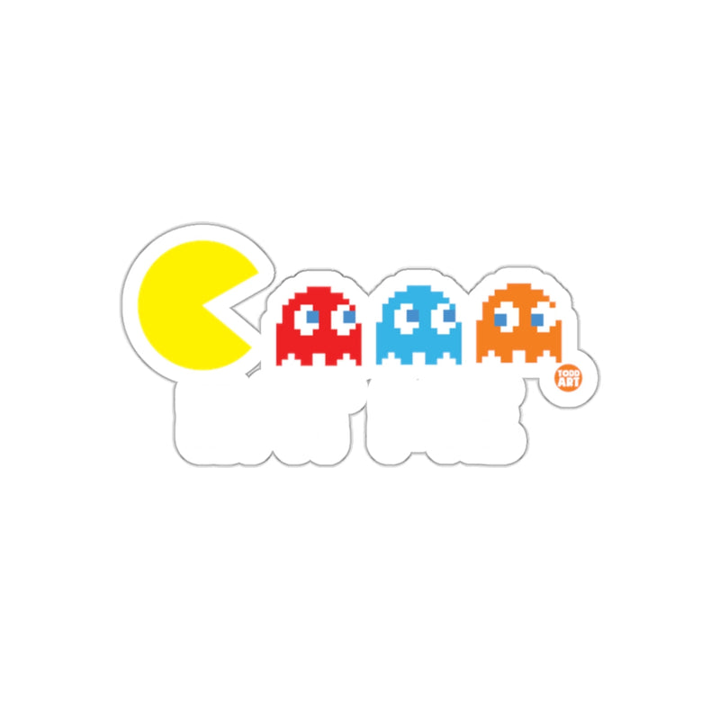 Load image into Gallery viewer, Retro Arcade Sticker ‚Äì Pixel Ghost Chase Vinyl Decal
