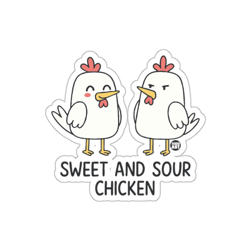 Load image into Gallery viewer, Sweet and Sour Chicken Cartoon Sticker
