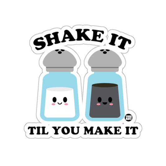 Shake It Til You Make It Cute Sticker for Fun Decor