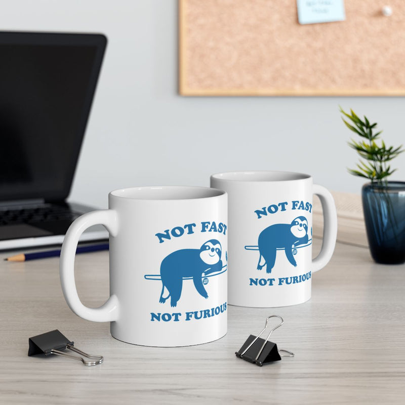 Load image into Gallery viewer, Not Fast Not Furious Mug Perfect for Relaxed Mornings
