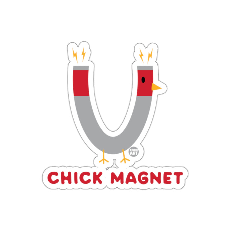 Load image into Gallery viewer, Funny Chick Magnet Sticker Product
