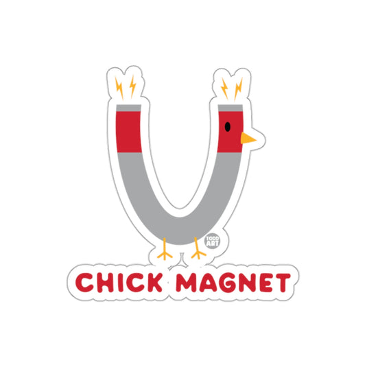 Funny Chick Magnet Sticker Product