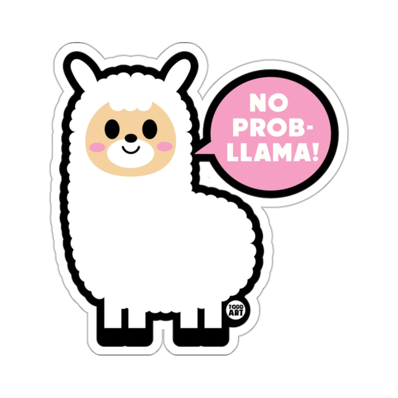 Load image into Gallery viewer, No Prob-llama Funny Llama Sticker for Laughter
