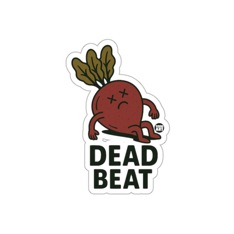 Load image into Gallery viewer, Dead Beat Todd Art Funny Vegetable Sticker
