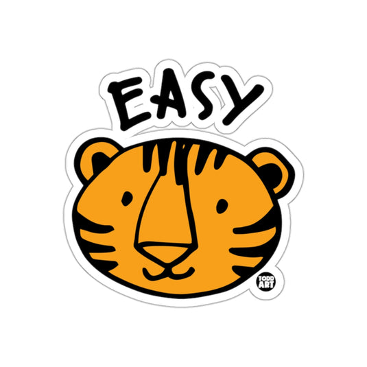 Easy Tiger Todd Art Cartoon Sticker Graphic p√•