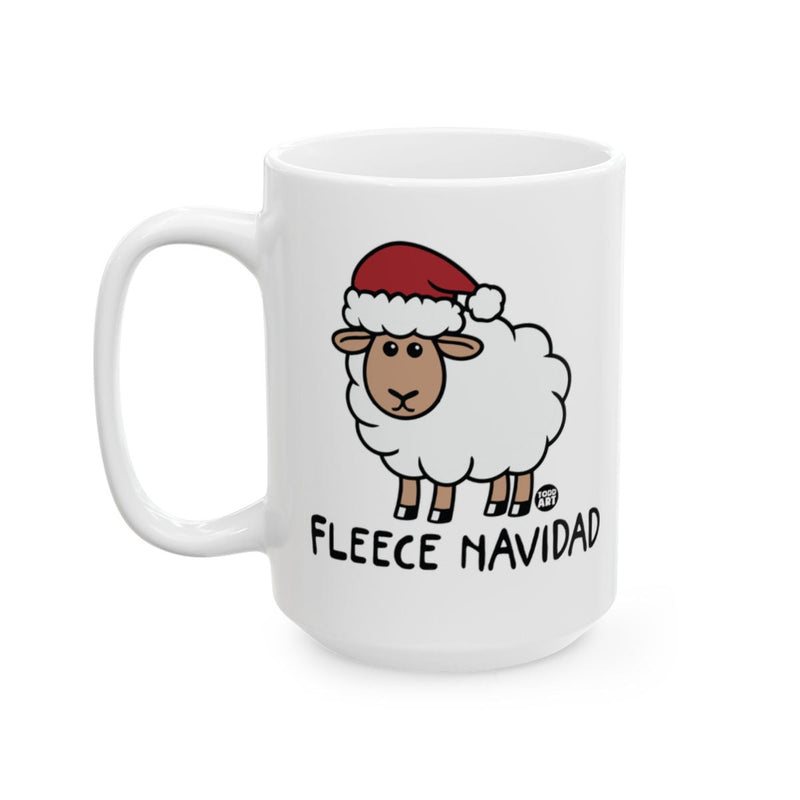 Load image into Gallery viewer, Fleece Navidad Funny Christmas Mug for Coffee Lovers
