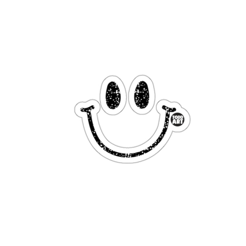 Load image into Gallery viewer, Black and White Smiley Face Sticker Cartoon product

