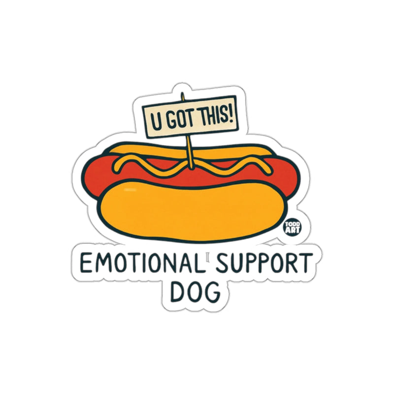 Load image into Gallery viewer, U Got This Emotional Support Dog Sticker
