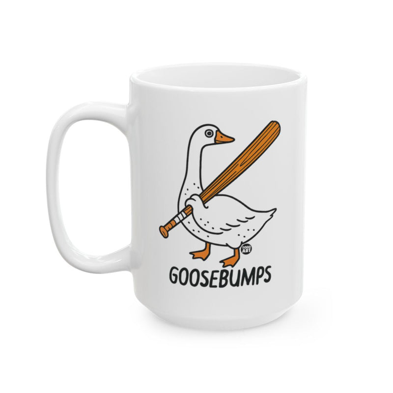 Load image into Gallery viewer, Goosebumps Duck with Bat Graphic Mug product
