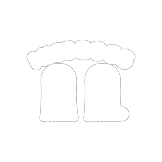 Nice Boos Decorative Ghost Shapes Halloween Decor
