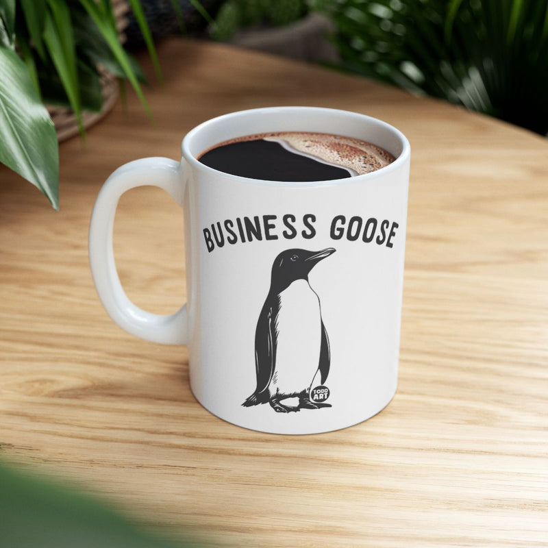 Load image into Gallery viewer, Business Goose Penguin Design Coffee Mug
