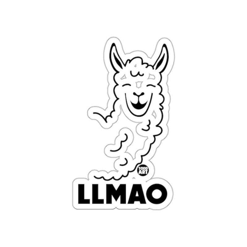 Load image into Gallery viewer, LLMAO Funny Llama Graphic Sticker for All Ages
