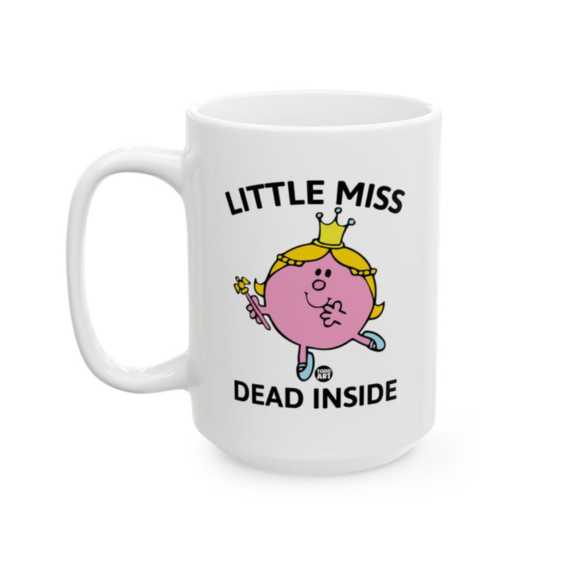 Load image into Gallery viewer, Little Miss Dead Inside Coffee Mug with Cute Design
