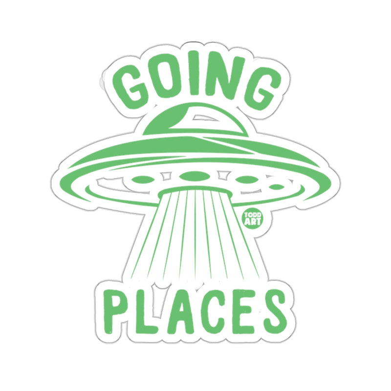 Load image into Gallery viewer, Going Places UFO Graphic Sticker
