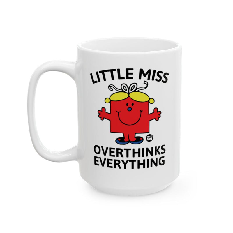 Load image into Gallery viewer, Little Miss Overthinks Everything Mug
