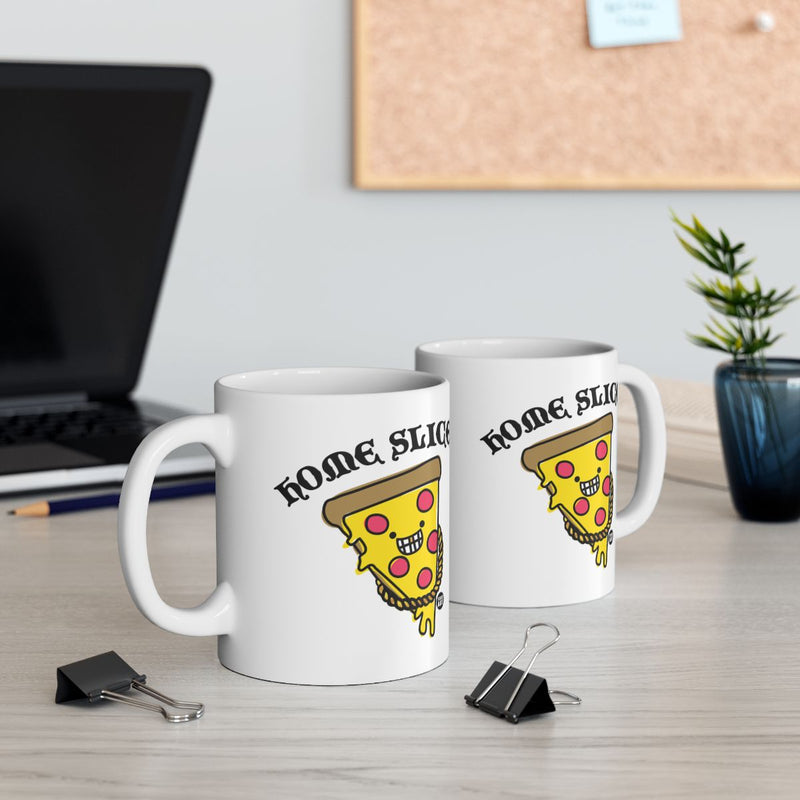 Load image into Gallery viewer, Home Slice Pizza Mug for Coffee or Tea Lovers
