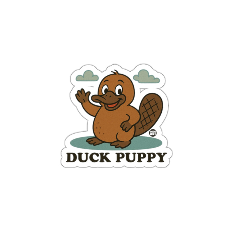 Load image into Gallery viewer, Duck Puppy Cartoon Character Sticker Product
